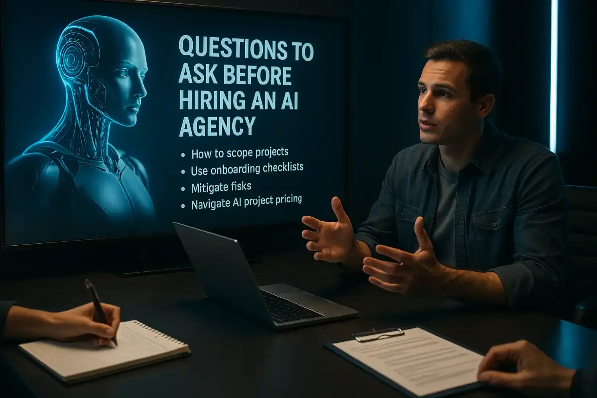 Essential Questions to Ask Before Hiring an AI Agency for Successful Automation