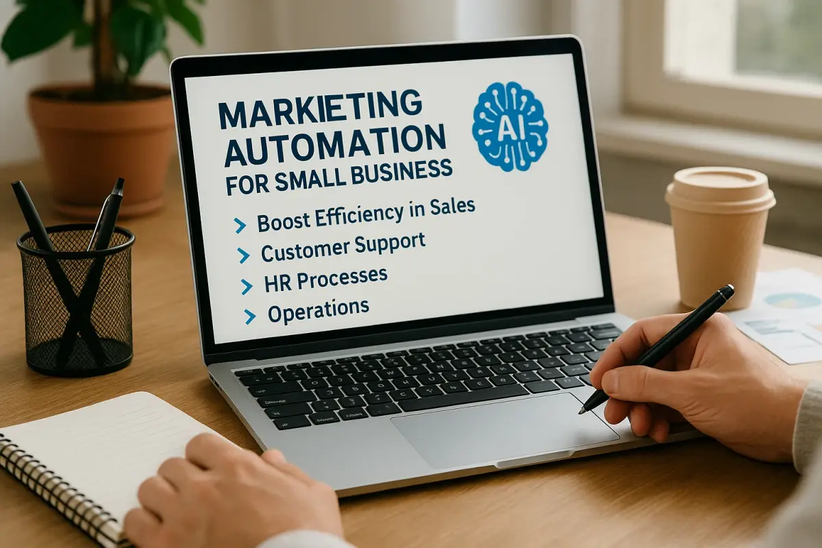 Marketing Automation for Small Business: Exploring AI Applications Across Departments